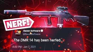 the DMR-14 has been NERFED...