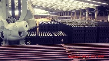 Robot xếp gạch goòng 4500 x 3000