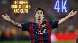 Lionel Messi 4K Skills - Goals - Clips