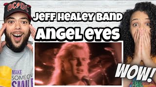 HIS VOICE!!.. The Jeff Healey Band - Angel Eyes | FIRST TIME HEARING REACTION