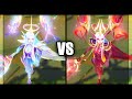 Dawnbringer Soraka vs Nightbringer Soraka Legendary Skins Comparison (League of Legends)