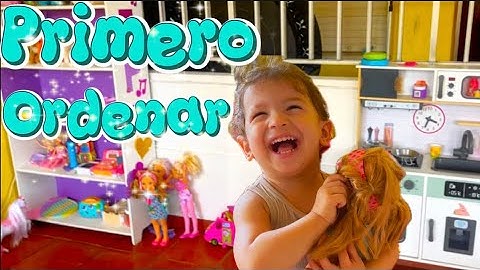 ¡Ordenar también es divertido! 🧼🎵 Nos preparamos para la playa 🏖️ | Cleaning is fun! Beach prep!