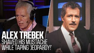 Alex Trebek Talks Shaving His Mustache and “Jeopardy” Strategy (2015)