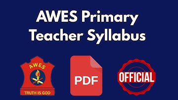Army Public School PRT Syllabus 2025, AWES PRT Latest Syllabus, Army Public School Syllabus