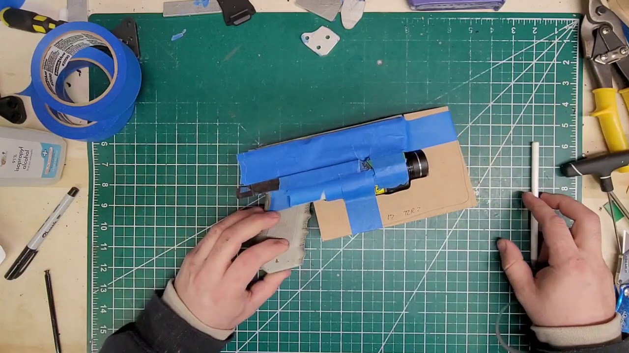 Как сделать кобуру для Glock 17 с помощью TLR2