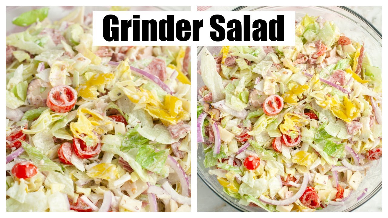 Grinder Salad - YouTube