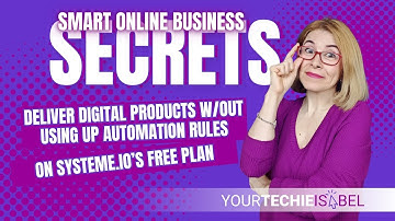 Systeme.io Free Plan: How to Deliver Digital Products Without Automation Rules (Systeme Tutorial)