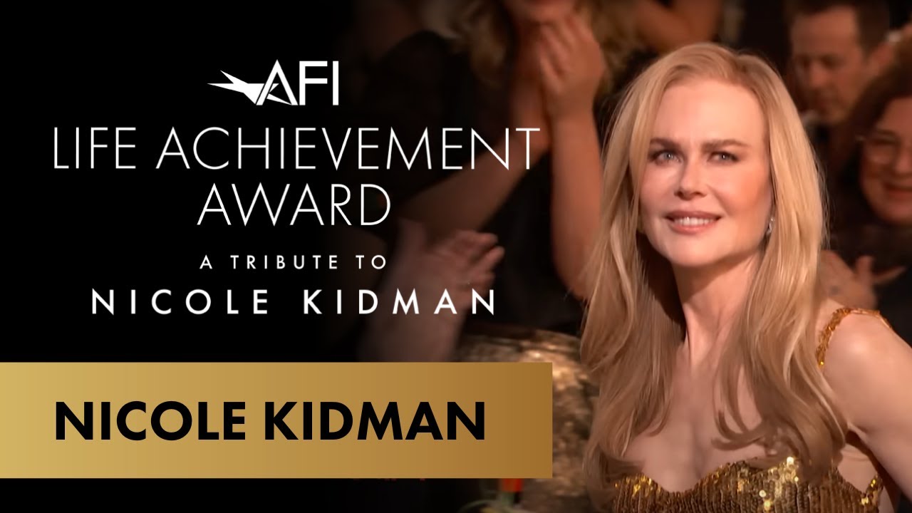 Nicole Kidman AFI LIFE ACHIEVEMENT AWARD TRIBUTE Honoree Entrance