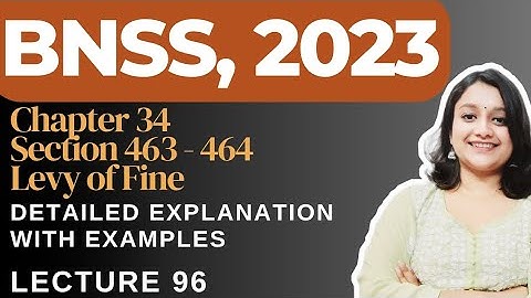 Chapter 34, BNSS | Execution, Suspension, Remission & Commutation of Sentences | Judiciary | LLB