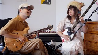 Video thumbnail of "Beautiful in Tokyo - Toshiki Soejima & Shinobu Kawashima (Guitar × Shamisen)(kimama session)"