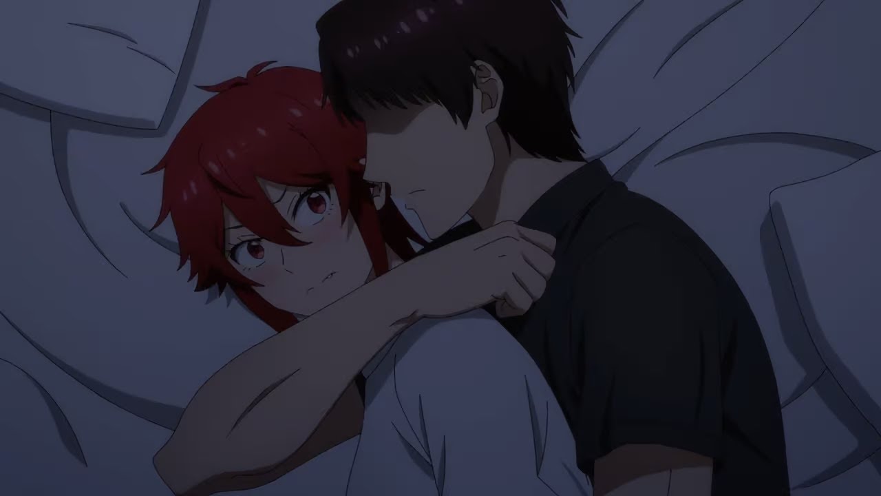 Tomo-chan goes to sleep at Jun's house