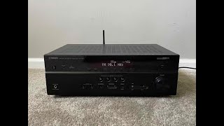 how to factory reset yamaha rx-v579 7.2 hdmi 4k ultra hd bluetooth wifi home theater receiver