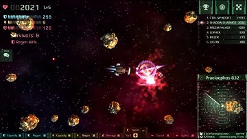 Starblast.io Max Rock Tower VS Max O-Defender