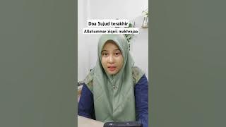 Doa sujud terakhir #sholat #ibadah #ibadahonline #amalan #amalanpenghapusdosa #dosa #amalan