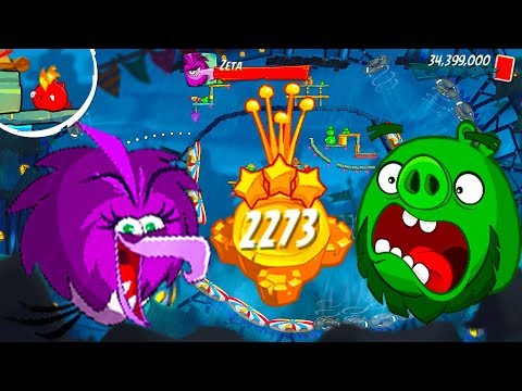 Angry Birds 2 Unlock LEVEL 2267–2273 BOSS LEVEL ZETA(NEW HERO LEONARD) – Pig City Vietham