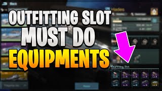 Outfitting Factory Equipments [ Beginners Guide ] Weapon + Defense  | Infinite Galaxy screenshot 4