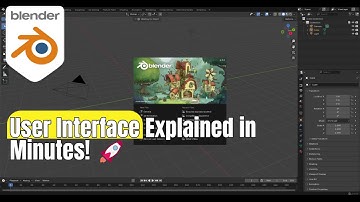 Blender Interface Explained in Minutes! 🚀 | Quick & Easy Beginner