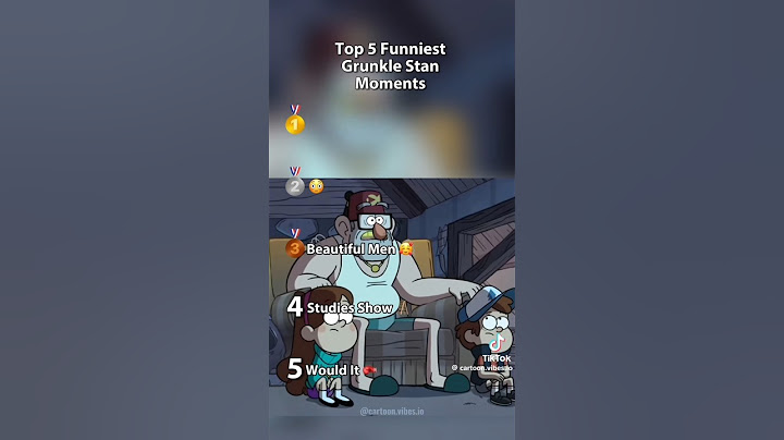 Top 5 Grunkle Stan moments #fypシ゚viral #fn #gravity falls
