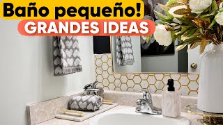 baño pequeño  GRANDES ideas -Dossier