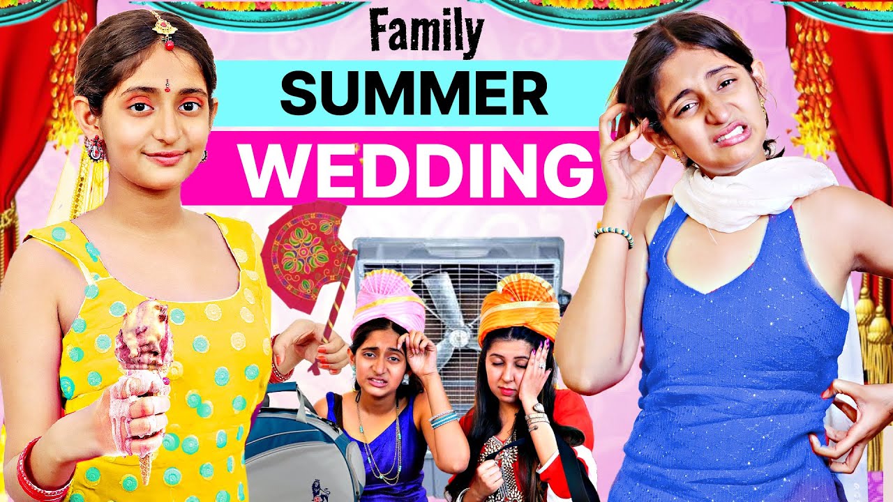 ⁣Family WEDDING in SUMMER | Indian Shaadi - Expectations vs Reality | MyMissAnand