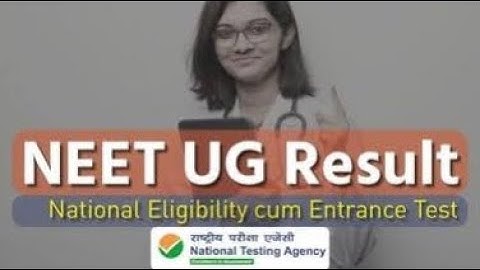 NEET Result 2022 Out || Official Announcement
