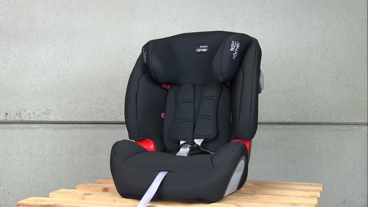 BRITAX RÖMER Silla Coche EVOLVA 1-2-3 SL SICT Evolutiva con Protecciones  Laterales Niño de 9 a 36 kg Grupo 1/2/3 de 9 Meses a 12 Años, Cosmos Black,  1 Unidad (Paquete de 1) : Britax Römer: : Bebé