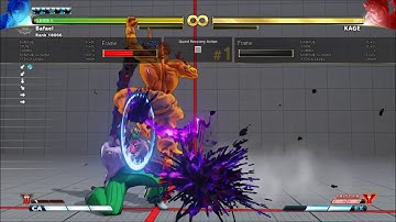 SFV: Damage optimal DP punishes