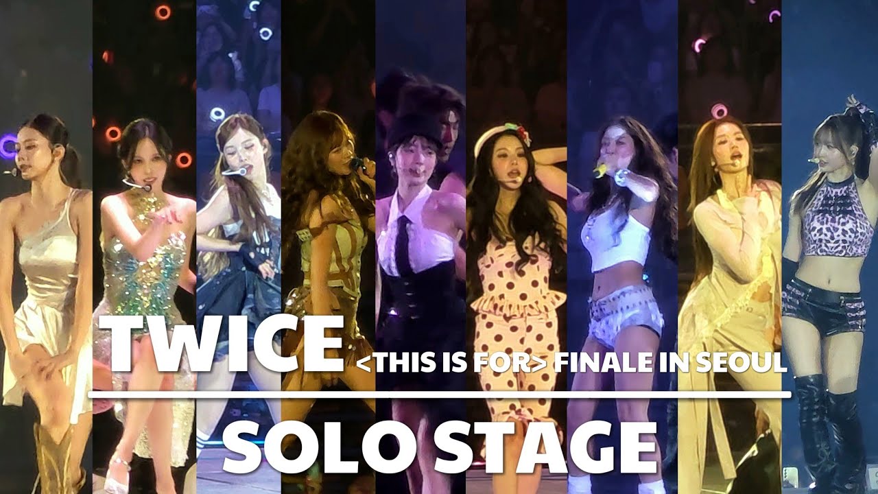 260711 TWICE(트와이스) MEMBERS SOLO STAGE | THIS IS FOR FINALE IN