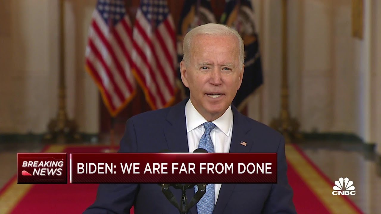President Joe Biden on Afghanistan withdrawal: I was not going to extend a forever war