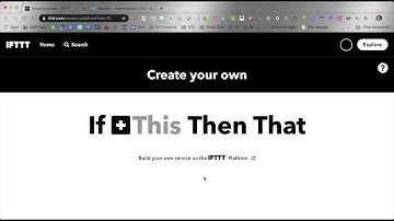 IFTTT to Collect Tweets Automatically
