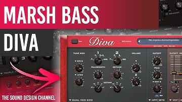 DIVA Tutorial | BASS Sound, Melodic House | Marsh, Nox Van - Come Together | Anjunadeep - Tutorial