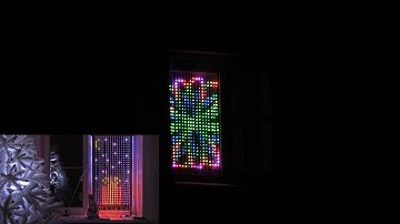 Гирлянда на диодах WS2812B. Часть №6. Новый уровень! ESP32 ESP8266 ArduinoIDE LED Matrix Strips Jinx