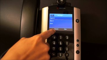 Infradapt Training Video - Polycom VVX 500 Business Media Phone Voicemail