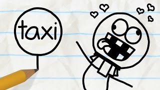 "Taxi and I Know It" Pencilmation Cartoons