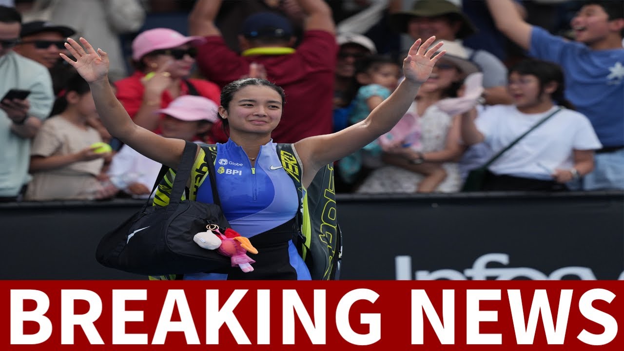 SHOCKING Upset! Alex Eala Exits Australian Open as Alycia Parks Stuns in First Round!