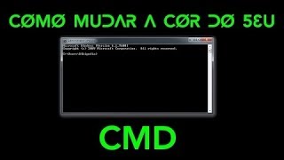 Como Colocar As Letra Do Cmd Verde