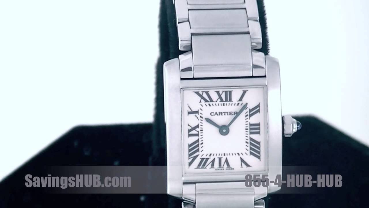 cartier tank francaise youtube