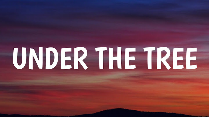 Ed Sheeran - Under The Tree (Lyrics)
