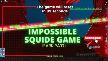 Impossible Squid Game Roblox Script GUI | Mark Steps | New Update