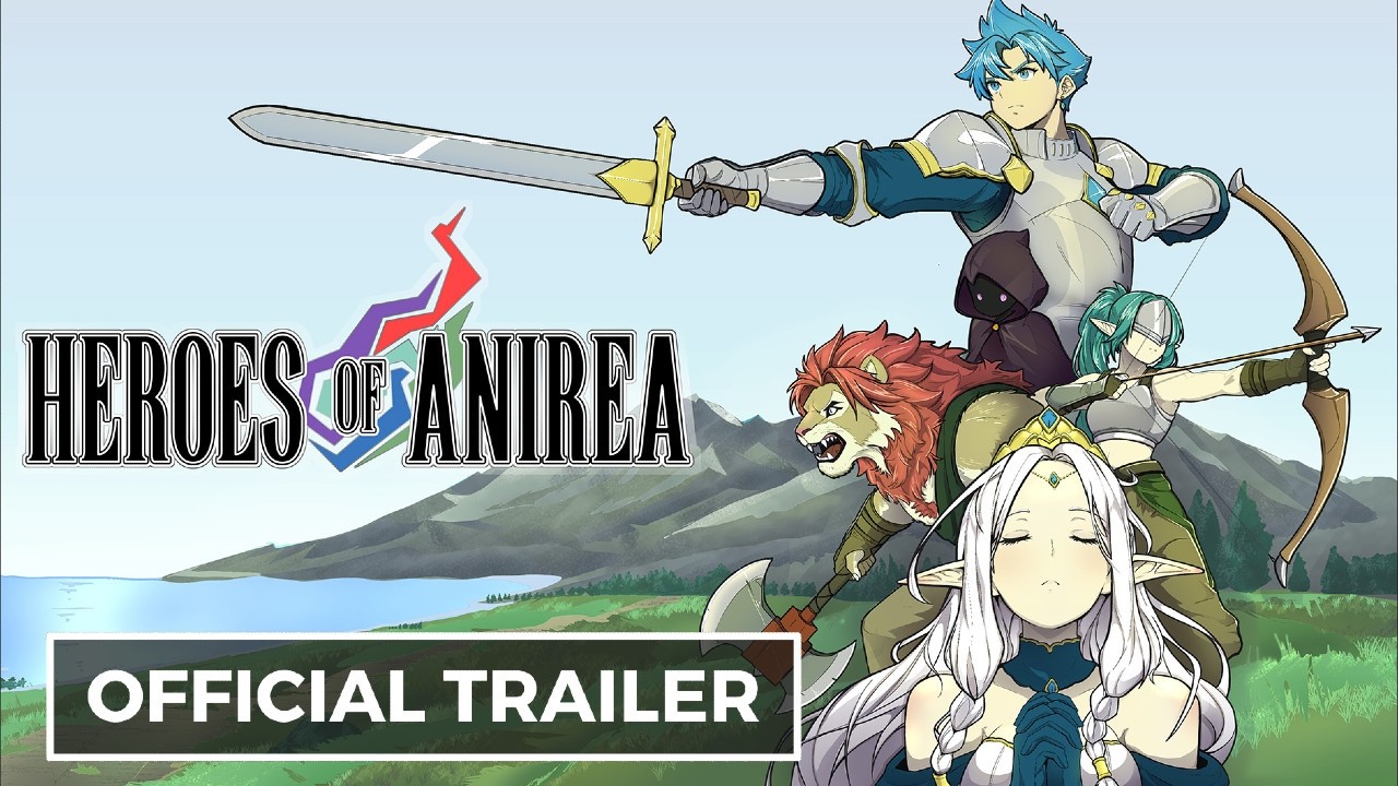 Heroes of Anirea - Official Kickstarter Announcement Trailer