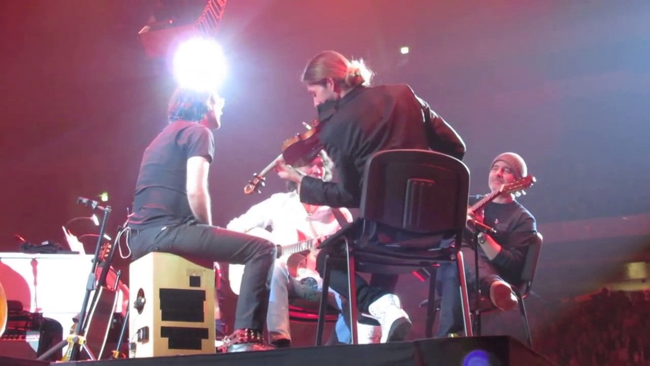David Garrett – Explosive Tour 2017 Zorbas dance funny :D :D - YouTube