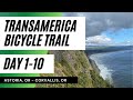TransAmerica Bike Trail 2021 - Day 1-10 (OREGON COAST)