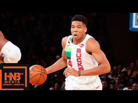 Milwaukee Bucks vs New York Knicks Full Game Highlights | 12/25/2018 NBA Season