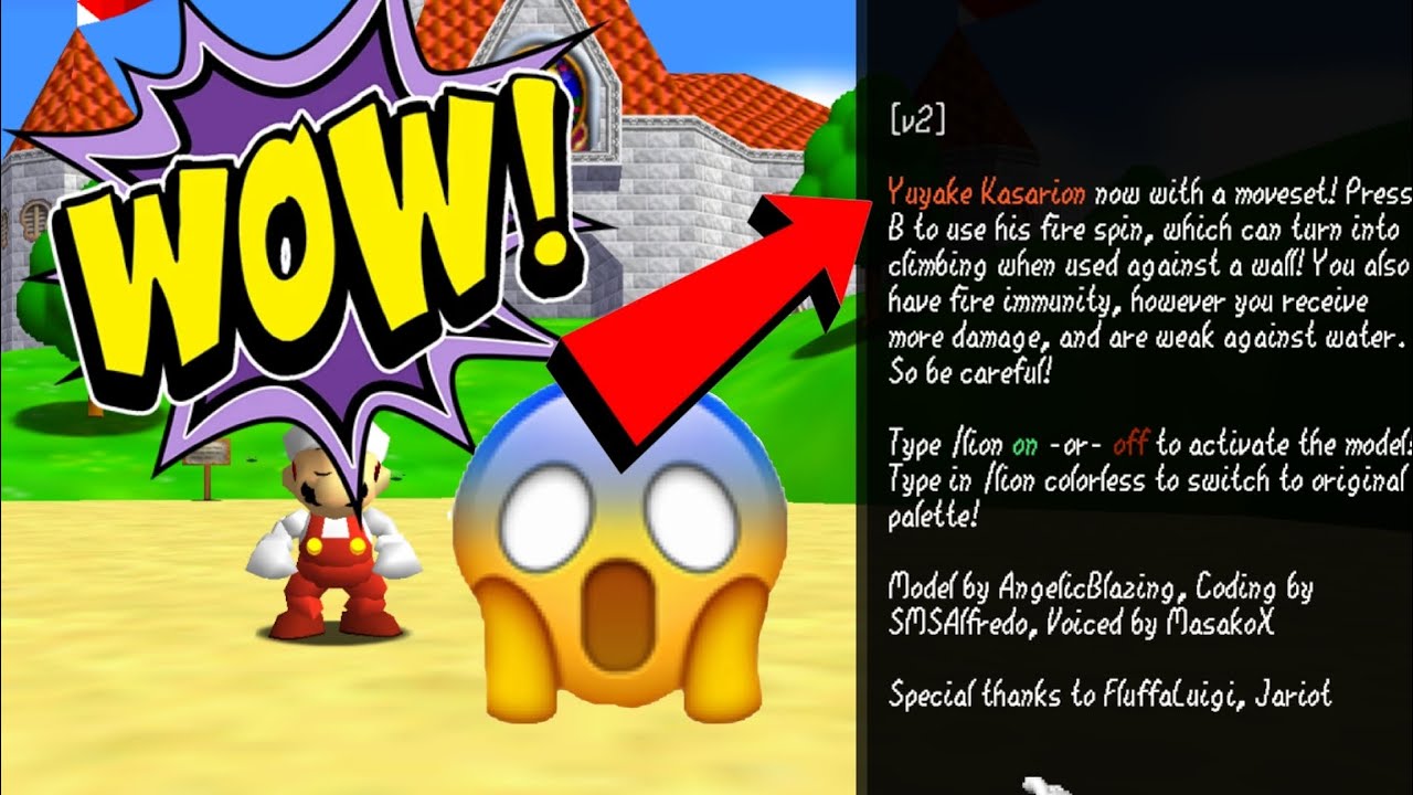 ⭐ [SM64EXCOOP] Super Mario 64 Android Port Mods Yuyake Kasarion v2