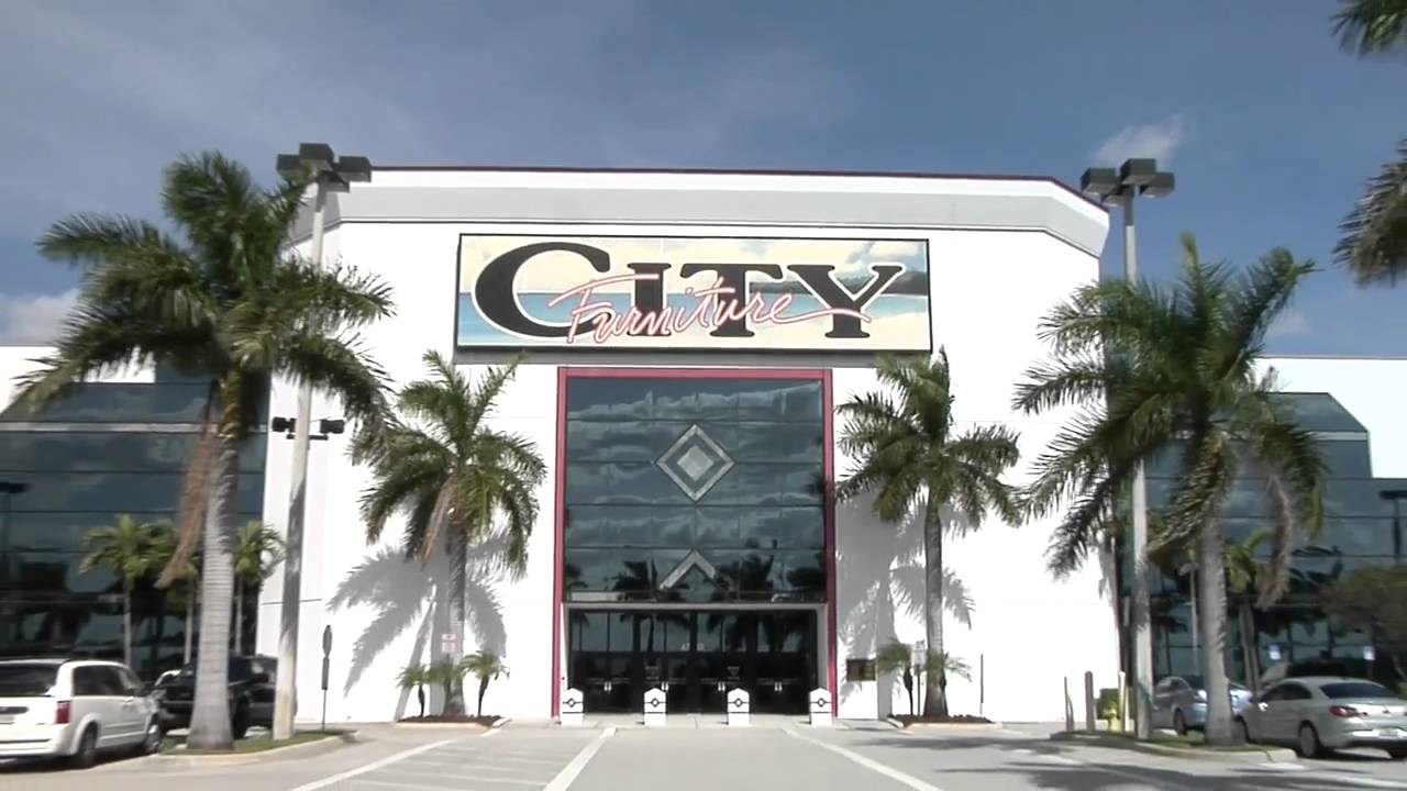 City Furniture New Store Opening Miami Dade YouTube