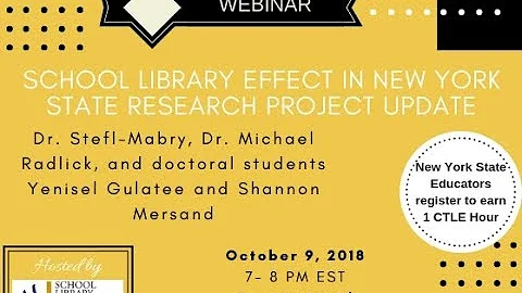 School Library Effect in New York State Research U...