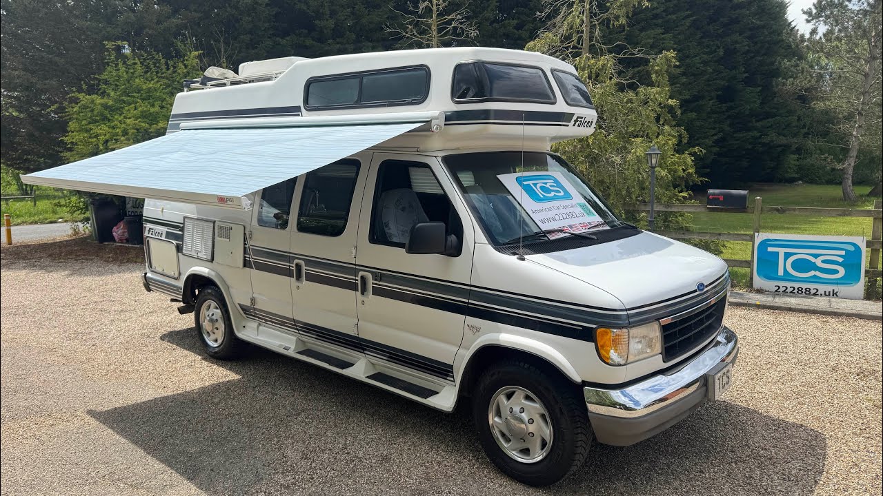 🇬🇧 UK Registered Ford E250 Econoline Falcon 190 Camper Conversion 5.8 ...