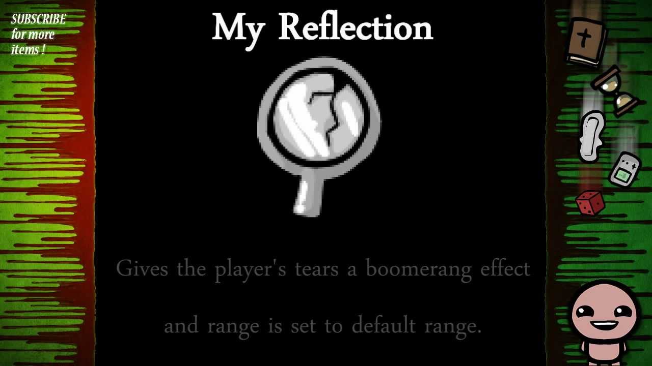 Binding of Isaac Items: My reflection - YouTube