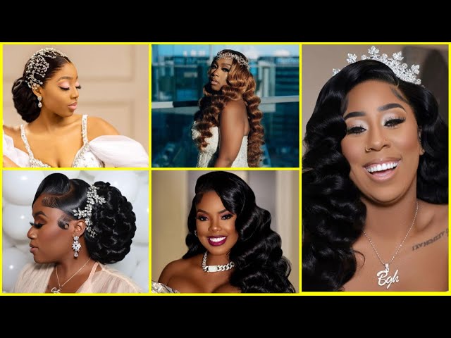 Elegant Hairstyles for Beautiful Black Women to Wear to Weddings ...