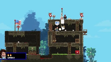 Broforce- Ellen Ripbro saves the day, without escaping